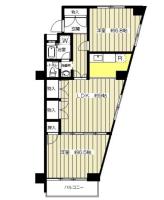 メゾンドール代々木 間取り図