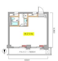 ライオンズマンション代々木第2 間取り図