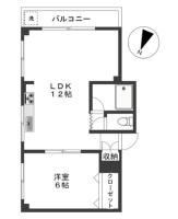 ダイヤエステーツ代々木 間取り図