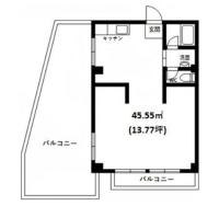 代々木レジデンス 間取り図