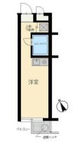 セブンスターハイツ代々木Ⅱ 間取り図
