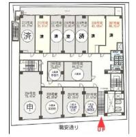 コントワール新宿 間取り図