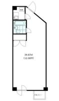 千駄ヶ谷シルクハイツ 間取り図