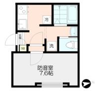 ドゥルーチェ 間取り図