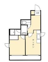 グリーンハイツ落合 間取り図