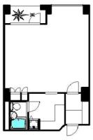 エルプリメント新宿 間取り図