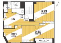セレス上池袋 間取り図