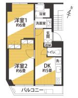 セレス上池袋 間取り図