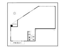 新宿サマリヤマンション 間取り図