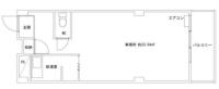 高田馬場後楽園ビル 間取り図