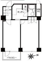 エルプリメント新宿 間取り図