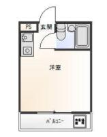 オリエンタル千駄ヶ谷 間取り図
