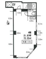 新宿SYビル 間取り図