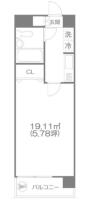 ルネッサンス新宿 間取り図