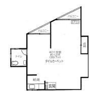 池袋豊島サロンビル 間取り図