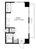 ライオンズマンション西新宿 間取り図