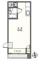 グリーンハイツ千加松 間取り図
