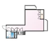 池袋セントラルマンション 間取り図