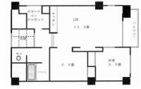 ローヤルマンションビル 間取り図