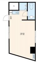 西新宿ダイヤモンドパレス 間取り図