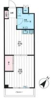 カーサ第2新宿 間取り図
