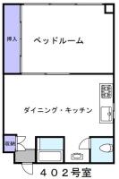 パレドール新宿 間取り図