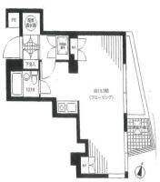 ベルテ南新宿 間取り図