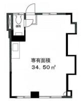 同栄新宿ビル 間取り図