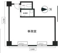 新宿Qフラットビル 間取り図