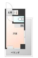西新宿ダイヤモンドパレス 間取り図