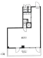 レオ新宿 間取り図
