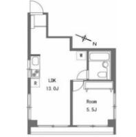 コーポ寺前 間取り図
