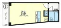 シャンボール北新宿 間取り図