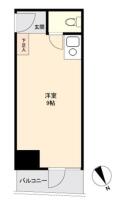 サニープラザ新宿御苑 間取り図