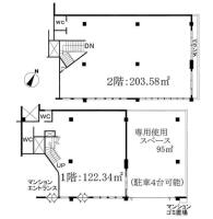 西参道マンション 間取り図