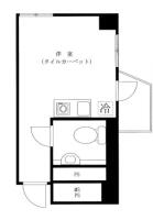 セントヒルズ代々木 間取り図