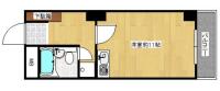 白鳥ハイツ 間取り図