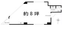 大久保1丁目店舗事務所 間取り図