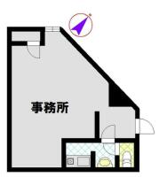 西早稲田ビル 間取り図