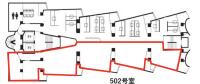 グンカン東新宿 間取り図