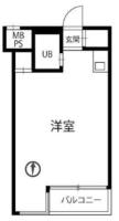 タクトT・Oビル・グローリア初穂池袋 間取り図