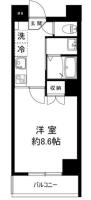 New River Shinjuku 間取り図
