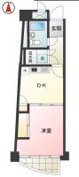 シャンボール北新宿 間取り図