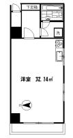 カテリーナ新宿御苑駅前 間取り図