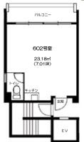 YKB東ビル 間取り図