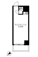 レイフラット新宿 間取り図
