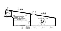 高田3丁目店舗 間取り図