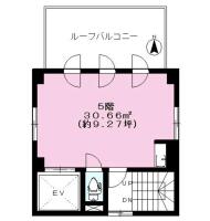 御苑K-1ビル 間取り図