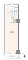 コントワール新宿 間取り図