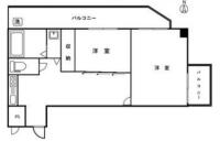 新宿サマリヤマンション 間取り図